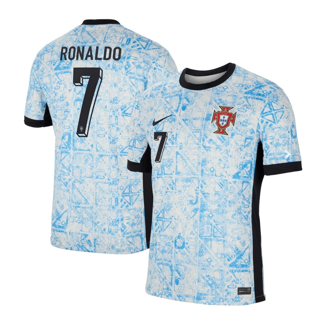 NIKE MEN'S PORTUGAL 2024/25 AWAY JERSEY SAIL/BLUE